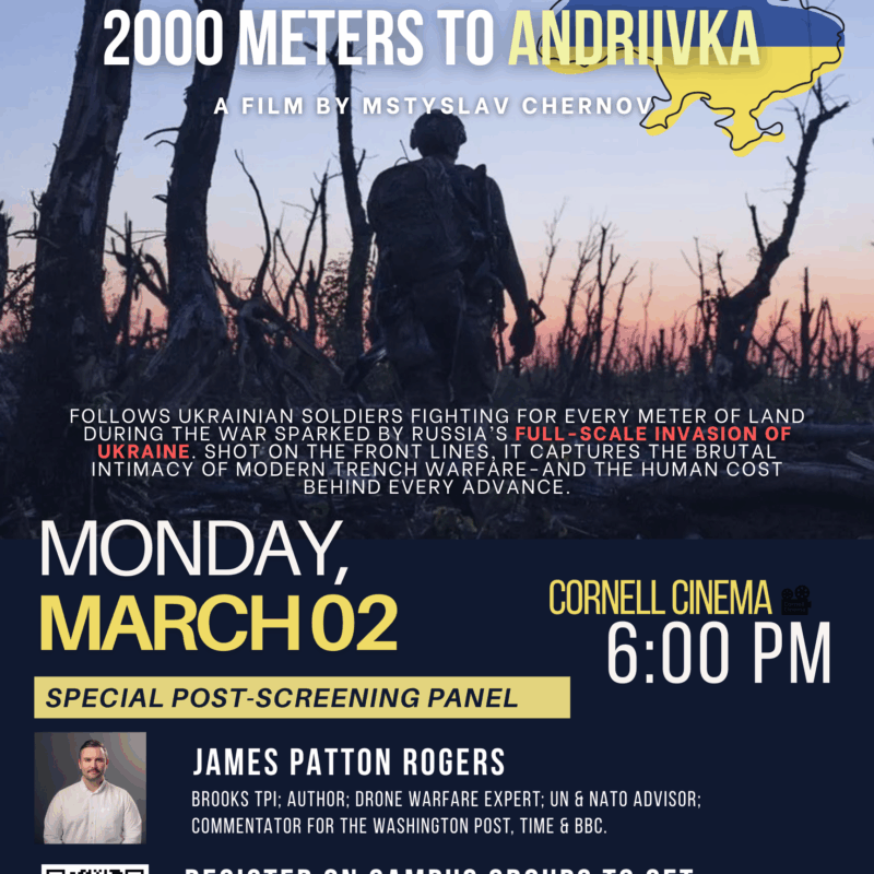 2000 METERS TO ANDRIIVKA - Cornell Brooks Public Policy