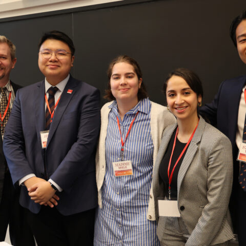 MPA Director Matt Hall, Henry Deng, Maddie Miele, Mouda Al Zaydan, and Stephen Wang