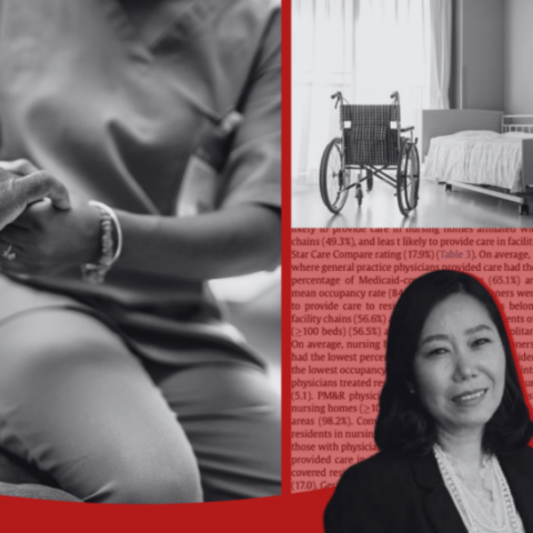 Doctor-Arian-Jung-with-photo-of-elder-and-wheelchair